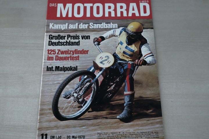Deckblatt Motorrad (11/1970)