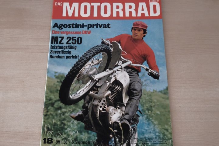 Deckblatt Motorrad (18/1970)