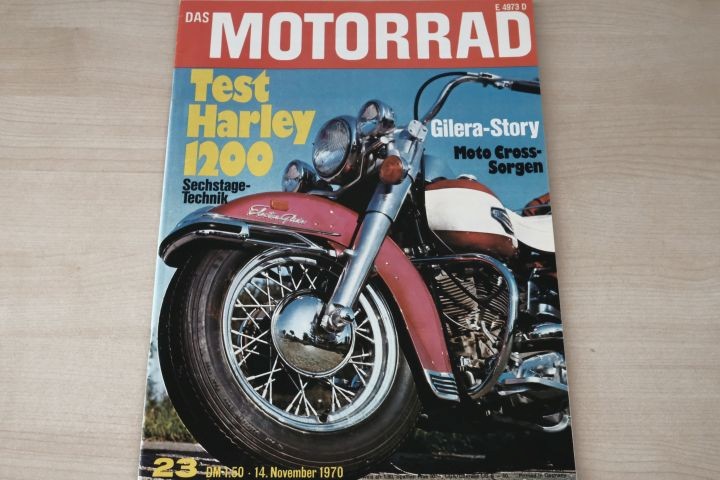 Deckblatt Motorrad (23/1970)