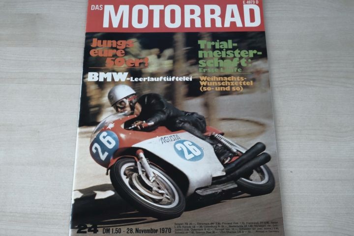 Deckblatt Motorrad (24/1970)