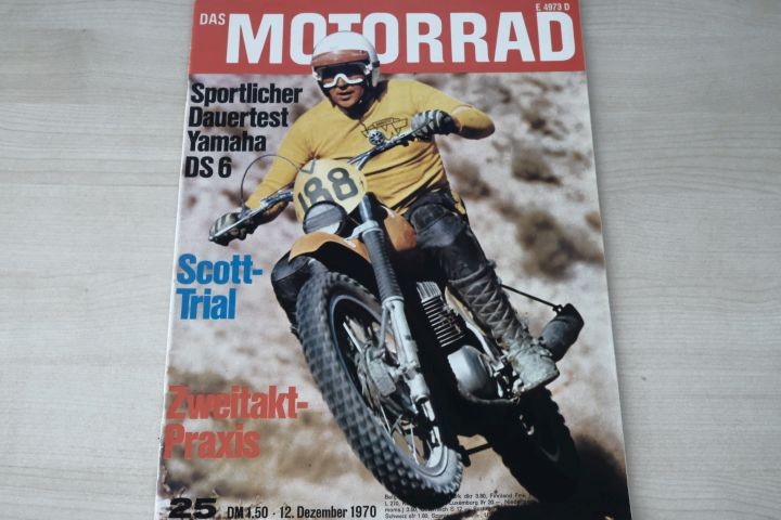 Deckblatt Motorrad (25/1970)