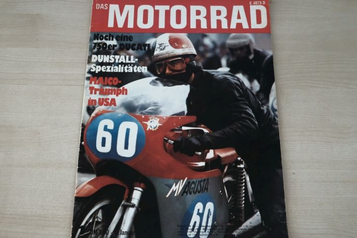 Deckblatt Motorrad (01/1971)