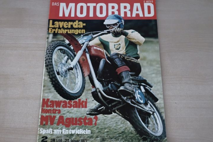 Deckblatt Motorrad (02/1971)