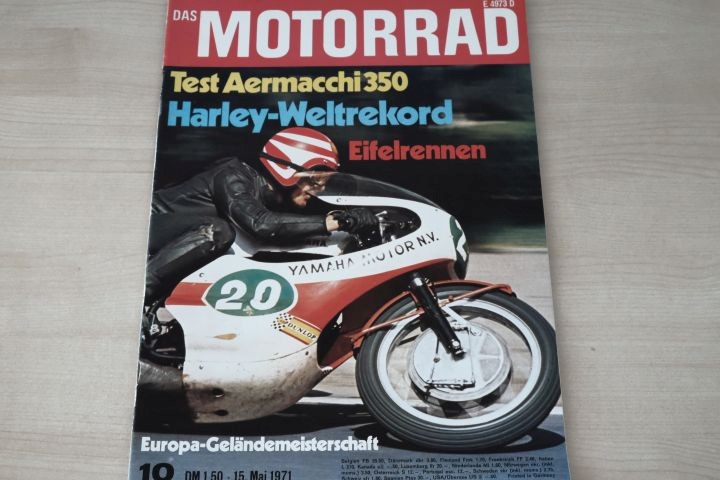 Deckblatt Motorrad (10/1971)