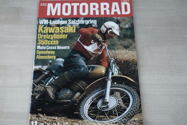 Deckblatt Motorrad (11/1971)