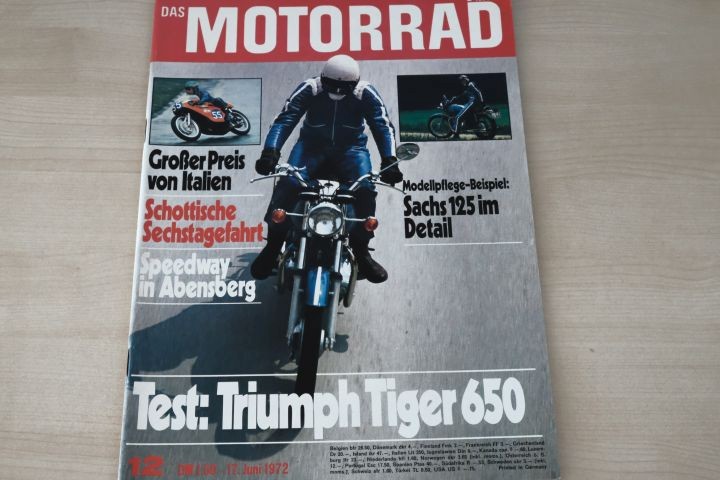 Motorrad 12/1972