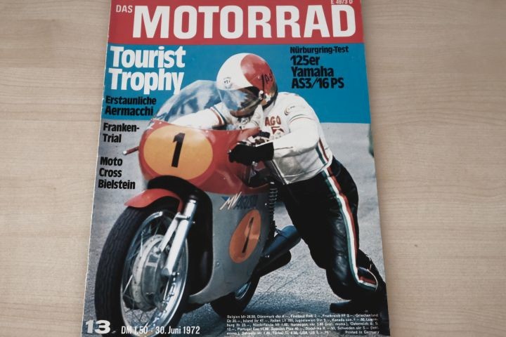 Deckblatt Motorrad (13/1972)
