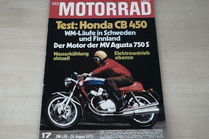 Deckblatt Motorrad (17/1972)