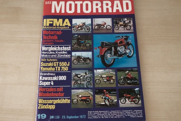 Motorrad 19/1972