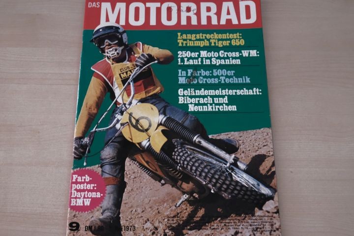 Deckblatt Motorrad (09/1973)