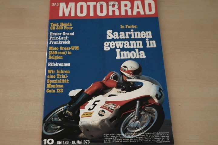 Deckblatt Motorrad (10/1973)