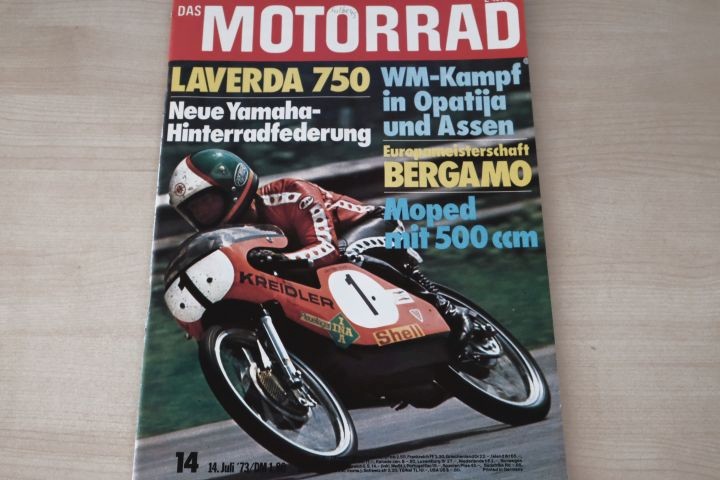 Deckblatt Motorrad (14/1973)
