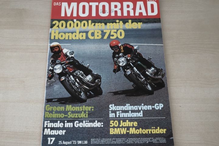 Deckblatt Motorrad (17/1973)