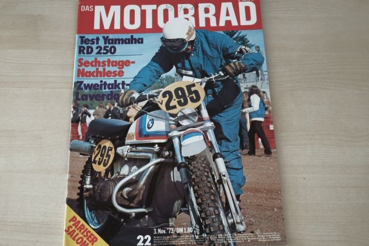 Deckblatt Motorrad (22/1973)