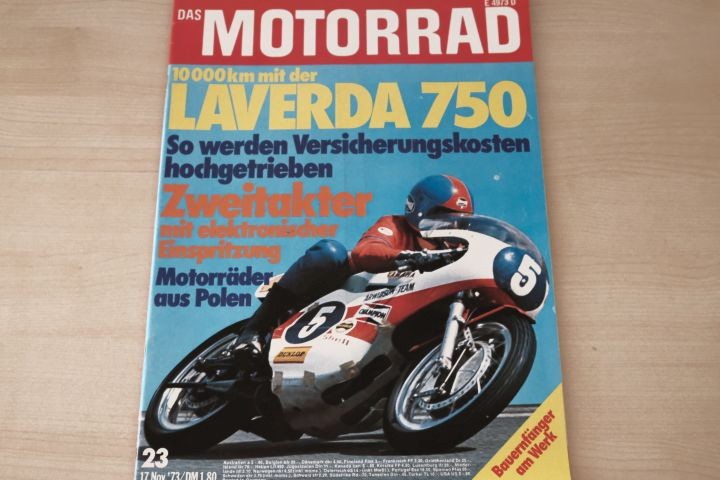 Deckblatt Motorrad (23/1973)