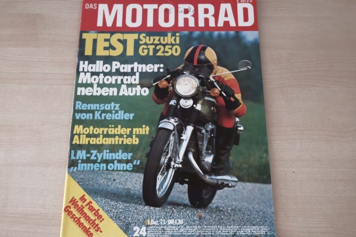 Deckblatt Motorrad (24/1973)