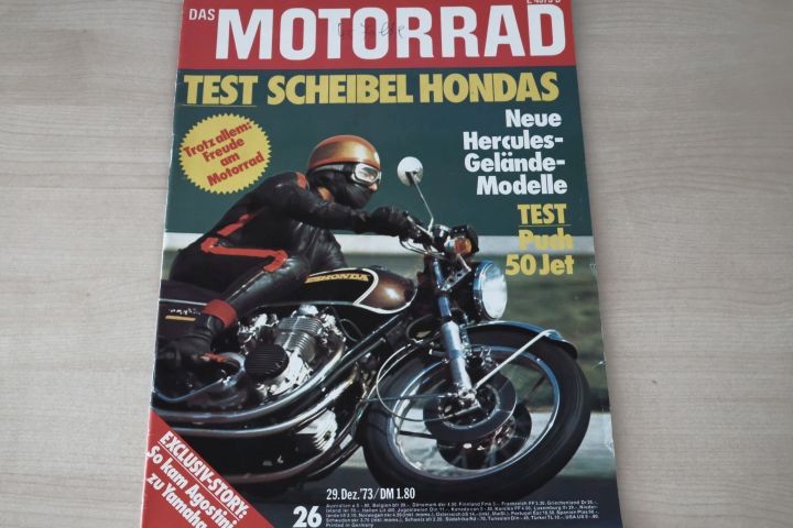 Deckblatt Motorrad (26/1973)