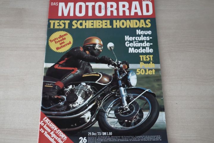Deckblatt Motorrad (26/1973)
