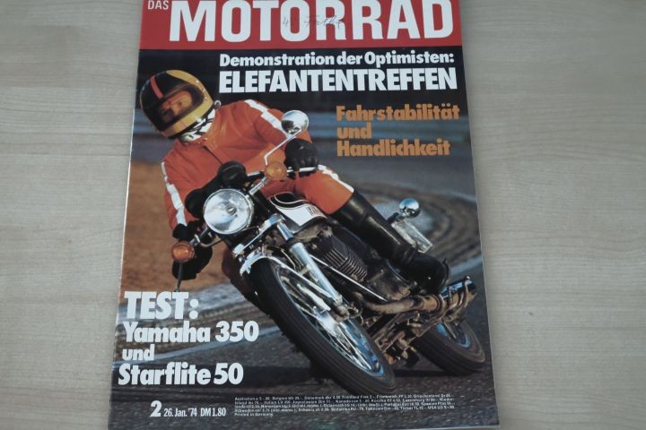 Deckblatt Motorrad (02/1974)