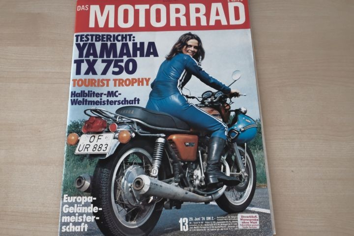 Deckblatt Motorrad (13/1974)