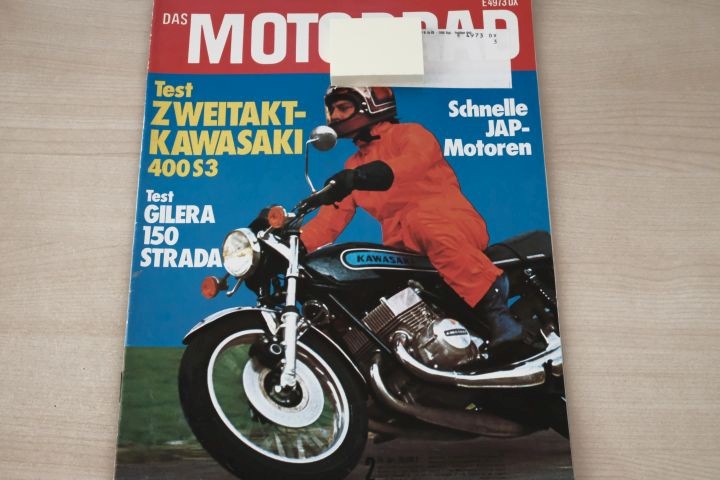 Deckblatt Motorrad (02/1975)