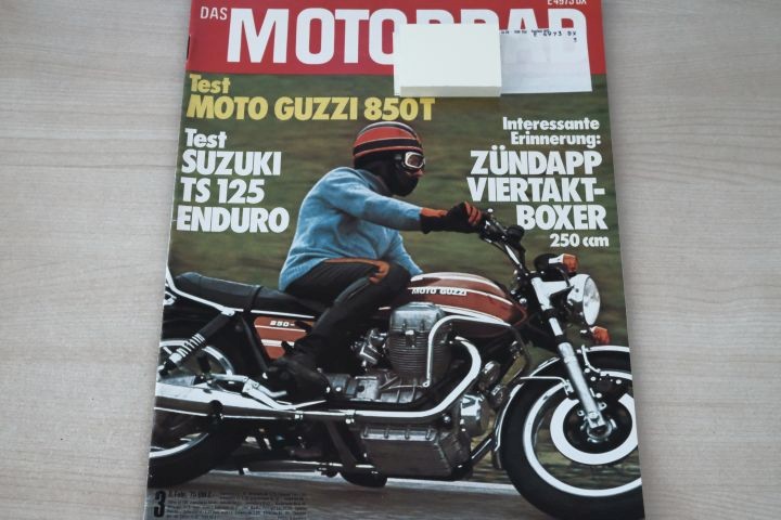 Deckblatt Motorrad (03/1975)