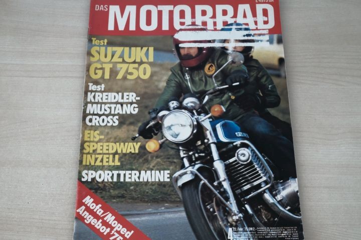 Deckblatt Motorrad (04/1975)