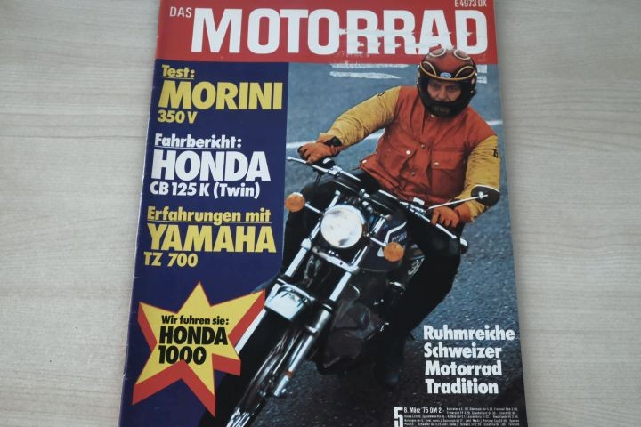 Deckblatt Motorrad (05/1975)