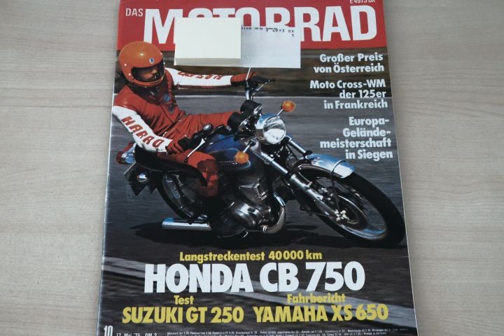 Deckblatt Motorrad (10/1975)