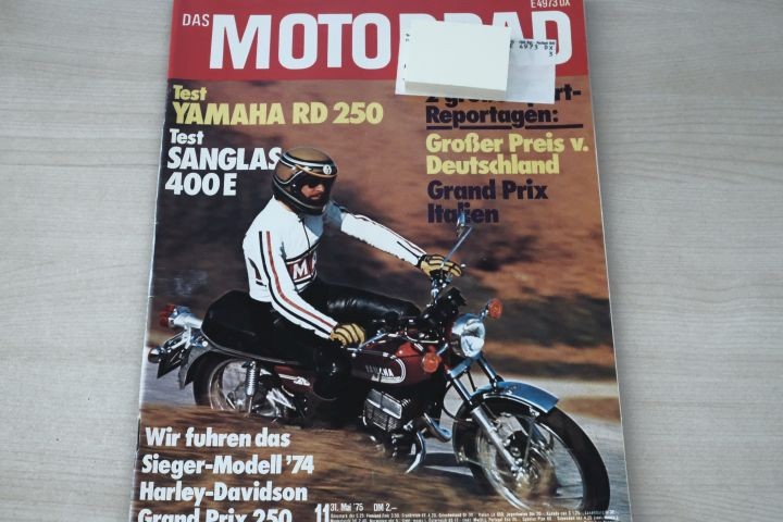 Deckblatt Motorrad (11/1975)