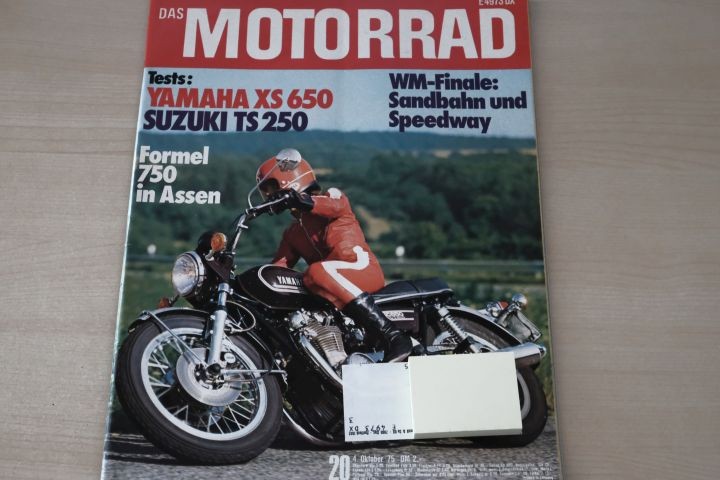 Deckblatt Motorrad (20/1975)