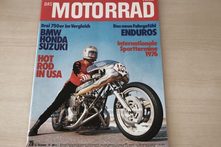 Deckblatt Motorrad (25/1975)