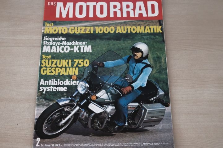 Deckblatt Motorrad (02/1976)