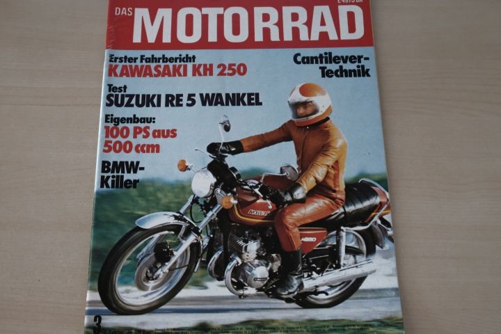 Deckblatt Motorrad (03/1976)