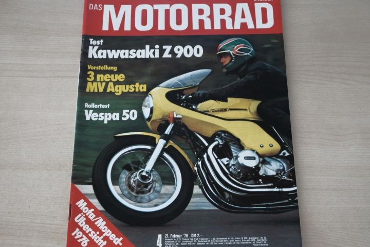 Deckblatt Motorrad (04/1976)
