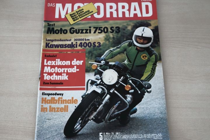 Deckblatt Motorrad (05/1976)