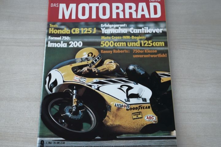 Deckblatt Motorrad (09/1976)