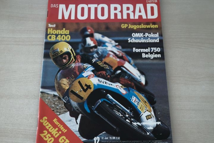 Deckblatt Motorrad (12/1976)
