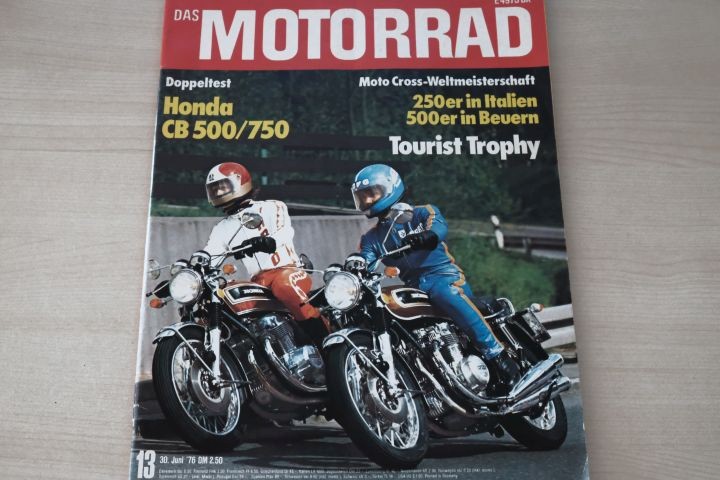 Deckblatt Motorrad (13/1976)