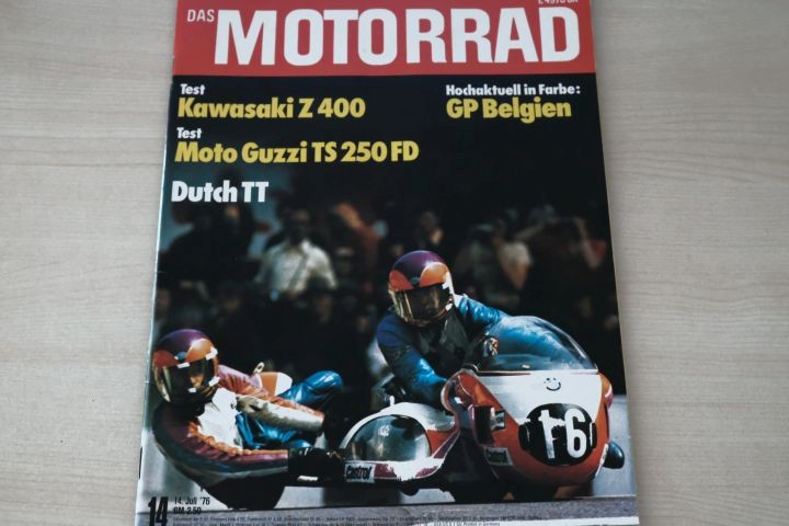 Deckblatt Motorrad (14/1976)