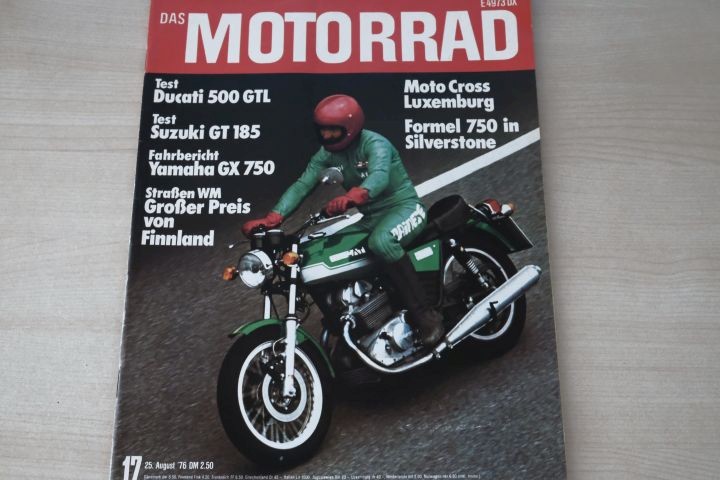 Deckblatt Motorrad (17/1976)