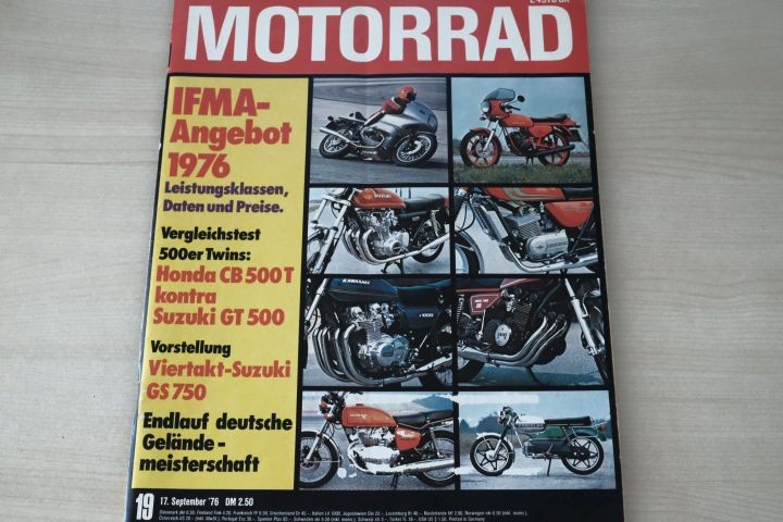 Deckblatt Motorrad (19/1976)