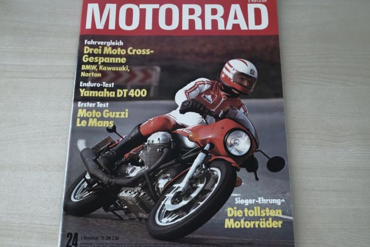 Deckblatt Motorrad (24/1976)