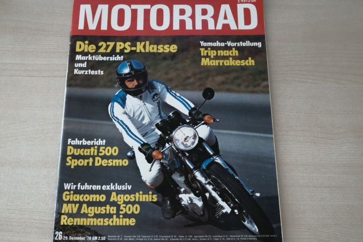 Deckblatt Motorrad (26/1976)