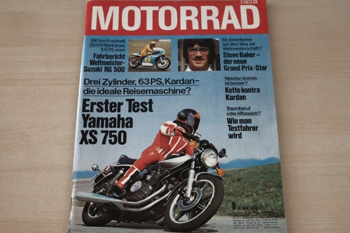 Deckblatt Motorrad (09/1977)