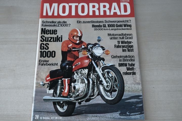 Deckblatt Motorrad (24/1977)