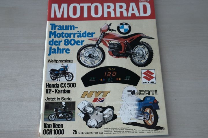 Deckblatt Motorrad (25/1977)
