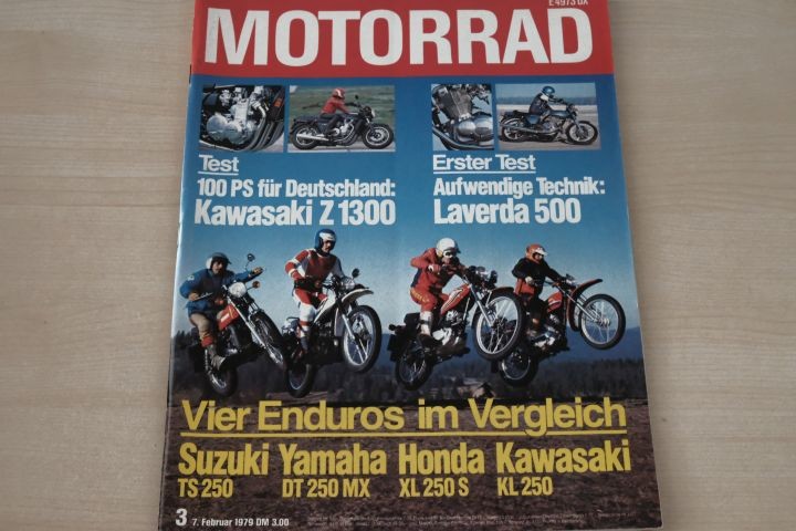 Deckblatt Motorrad (03/1979)