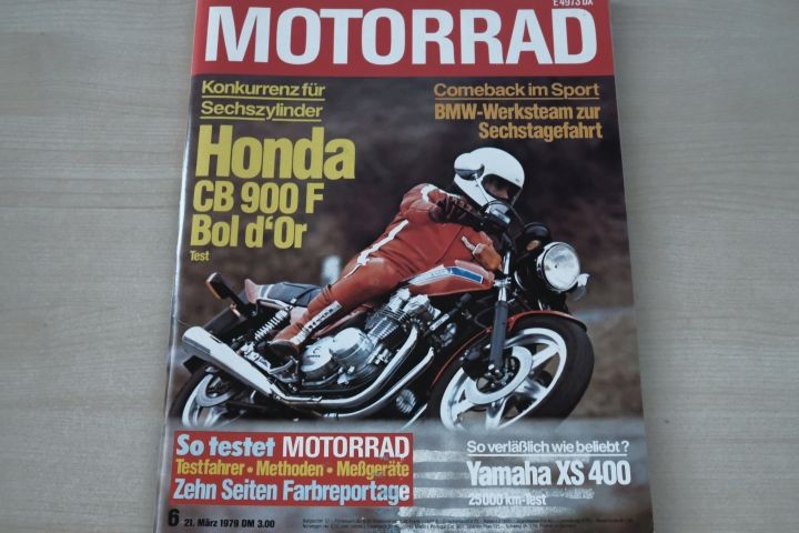 Deckblatt Motorrad (06/1979)