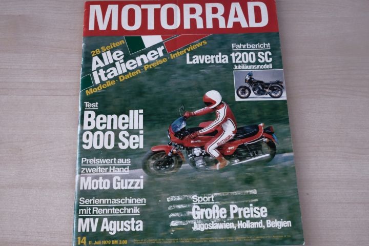 Deckblatt Motorrad (14/1979)